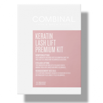 Kit Rehaussement Cils 20 poses Keratin Lash Lift Premium Combinal