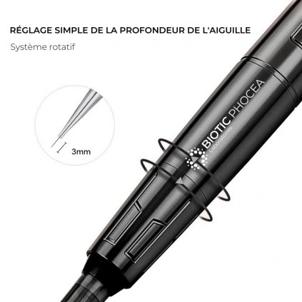Aiguilles 1 pointe 0,25mm, boite de 20, Biotic Phocéa