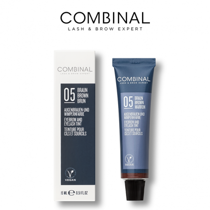 Teinture Cils & Sourcils Brun, 15ml