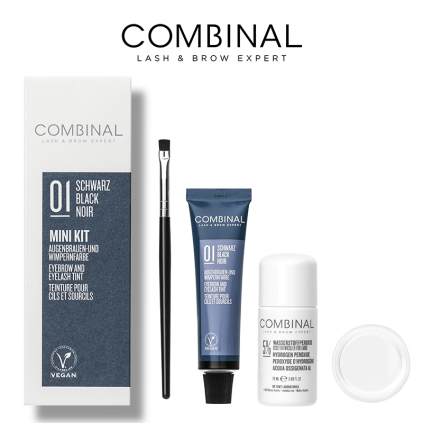 Kit de Teinture de Cils & Sourcils Noir