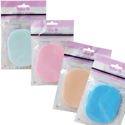 Eponges Douces de Démaquillage, lot de  2
