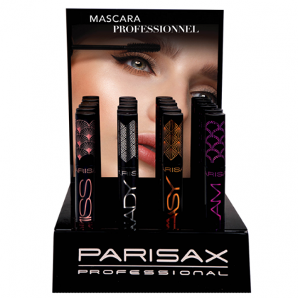 Présentoir 20 Mascaras + 4 Testeurs Offerts Parisax