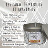 Bougie de Massage Pomme Caramel - Marvan