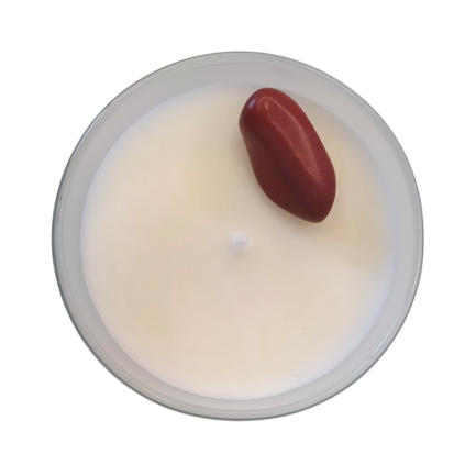 Bougie Parfumée Santal et Pierre de Jaspe Rouge - Marvan