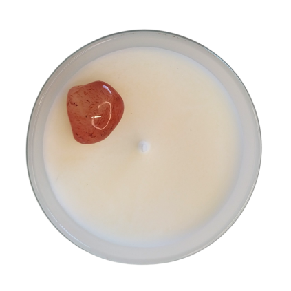 Bougie Parfumée 13 Desserts et Pierre de Cornaline - Marvan