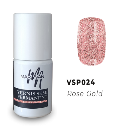 Vernis Semi-Permanent Rose Gold - Marvan