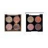 Palette yeux crème paillette fermée et ouverte