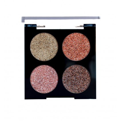 Palette yeux crème paillette ouverte