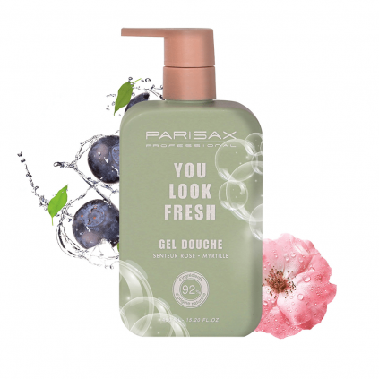 Gel Lavant Corps Rose-Myrtille - Parisax