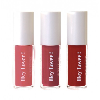 Coffret 3 huiles lèvres 3 teintes - Parisax