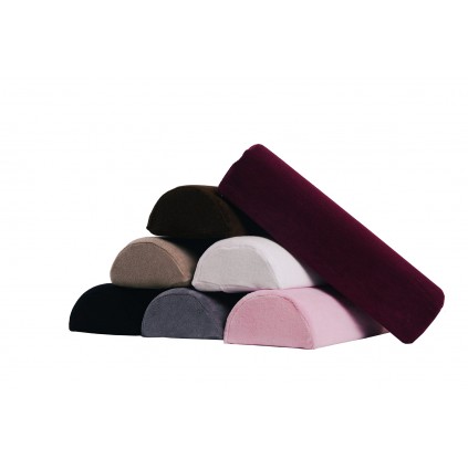 Coussin Manucure Demi-Lune Gris Anthracite