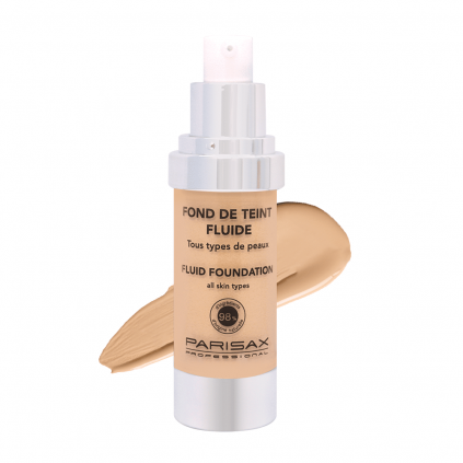 Fond de teint fluide-Naturel Porcelaine PARISAXE 30 ml