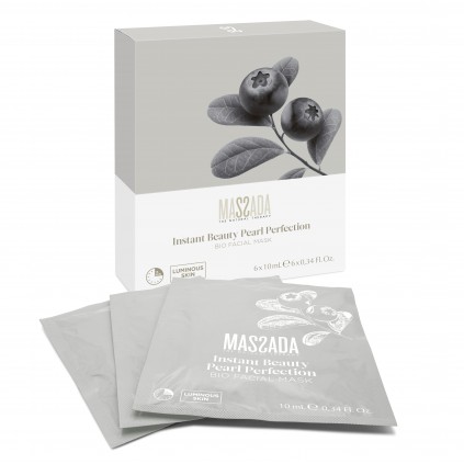 Masques Seconde Peau Instant Beauty Pearl Perfection, boîte de 6