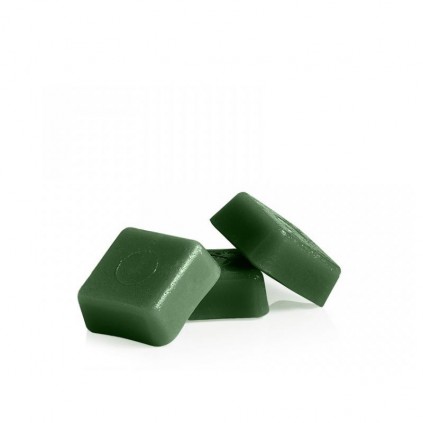 Cire traditionnelle Verte en cubes 1Kg