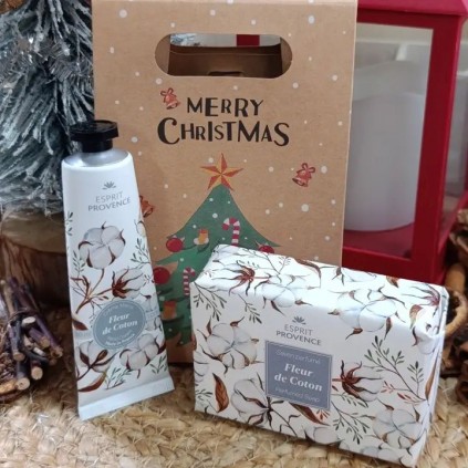 Coffret Douceurs de Noël - Fleur de coton