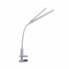 Lampe Blanche Duo sur pince