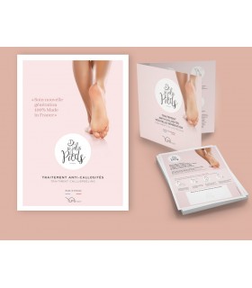 Kit de 15 Soins Yumi Feet Anti-Callosités, Calluspeeling