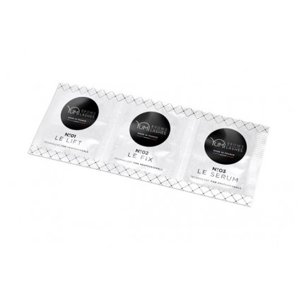 Soin Yuli-Lashes, 10 x 3 sachets (Lift+Fix+Serum)