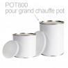 Pot vide 800 ml