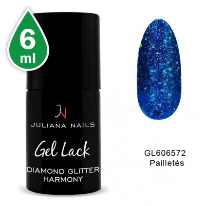 Vernis Semi-Permanent Diamond Glitter Harmony 6 ML