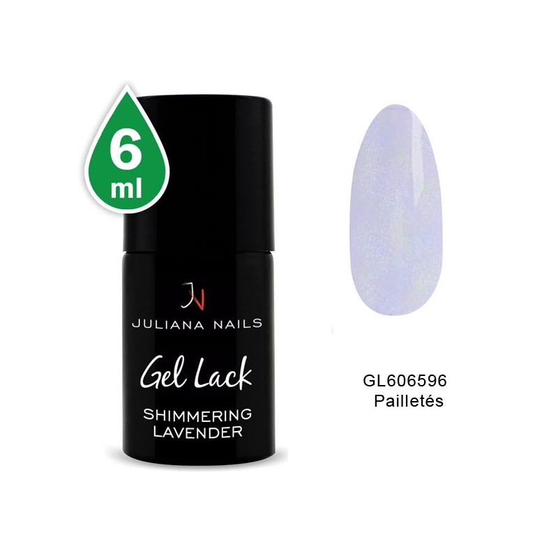 Vernis Semi-Permanent Shimmering Lavender 6 ML