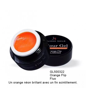 Gel Couleur Orange Flip 5 grs