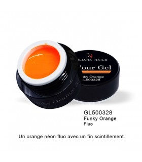 Gel Couleur Funky Orange 5 grs