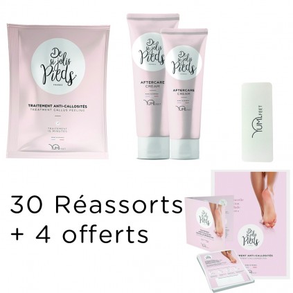 Réassort 30 Soins Yumi Feet + 4 offerts