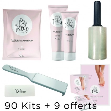 Kit de 90 Soins Yumi Feet + 9 offerts
