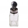 Flacon Pompe  en Verre et Tête Métalique, 180ml