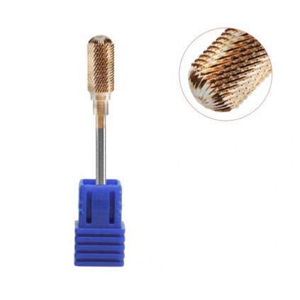 Fraise Titane Cylindre Arrondi Grain Moyen