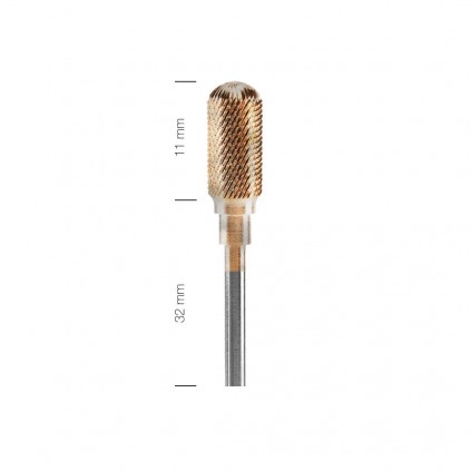 Fraise Titane Cylindre Arrondi Grain Moyen