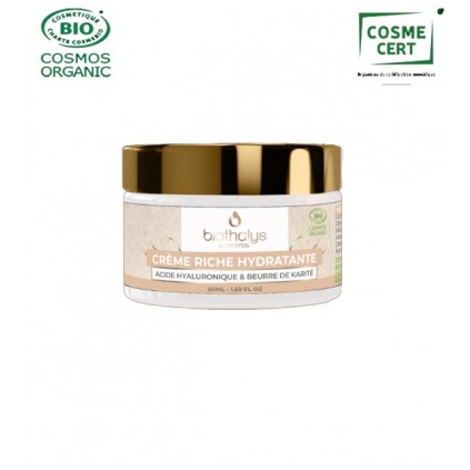 Crème Riche Hydratante  50ml Biothalys
