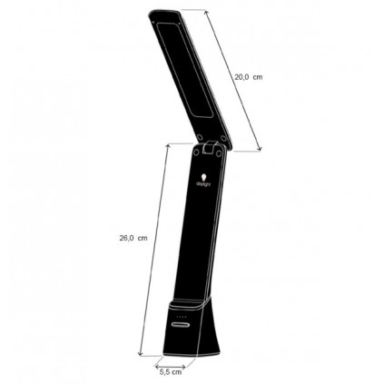 Lampe Blanche Portable Rechargeable