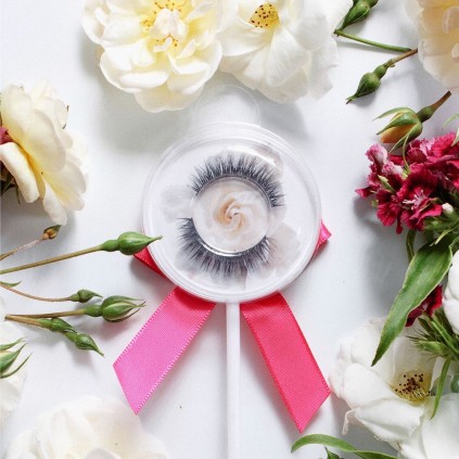 Faux Cils  à Coller White Rose Lash  Pops