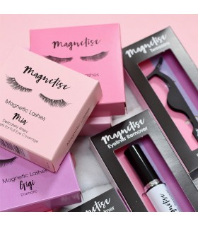 Pince pour pose de faux cils Magnetise