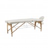 Table de soins pliable en bois