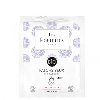 Masque Patchs Yeux Bio en Feuille Les Poulettes