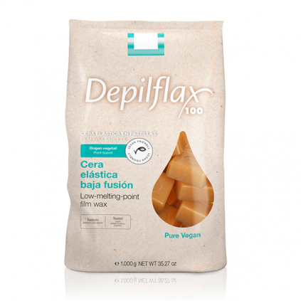 Cire Pure Vegan DepilFlax en cubes