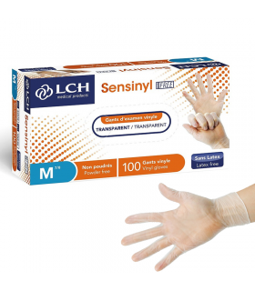 Gants Jetable Vinyle, Taille M