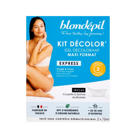 Décolorant Duvet Visage et Corps, 150ml